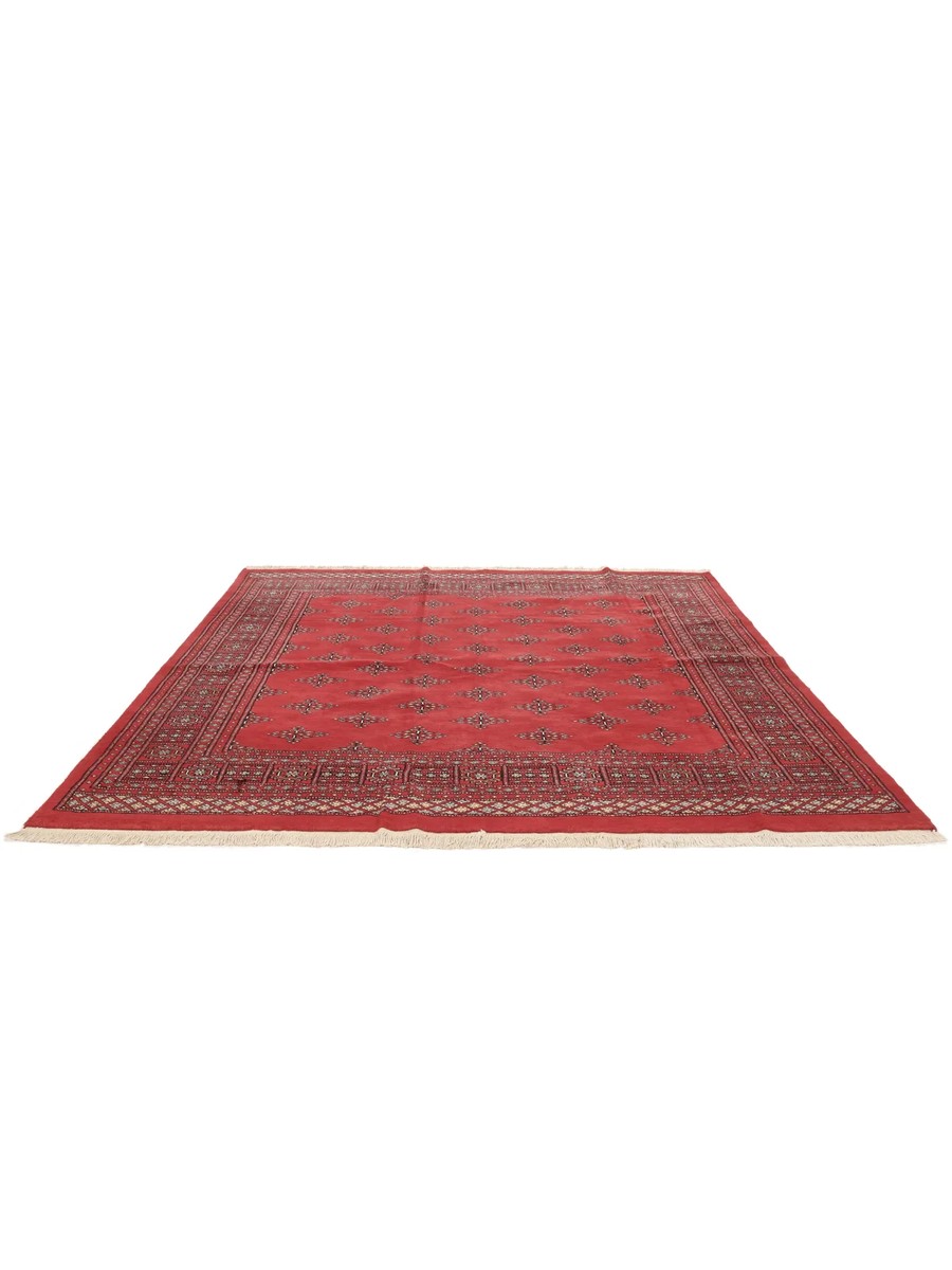 195x198 см, Пакистан, Афган / Пакистан, Wool, чёрный — вид 2