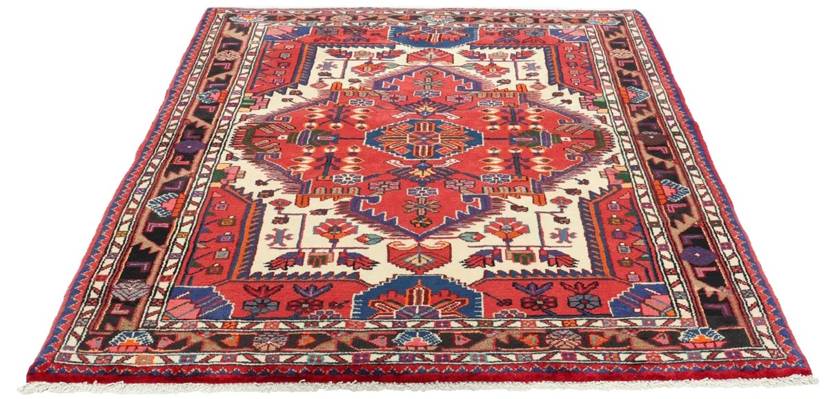 120x153 см, Иран, Хамадан, Wool, чёрный — вид 5