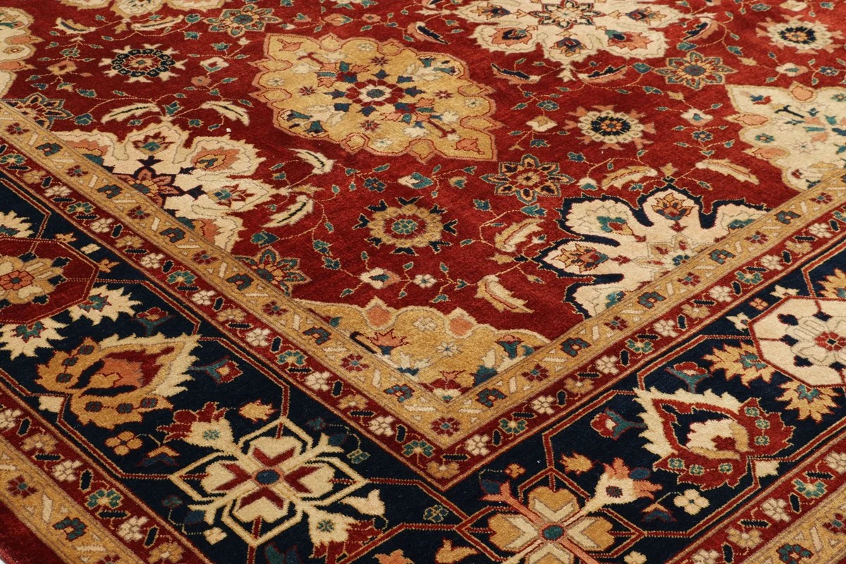 249x296 см, Афганистан, Зиглер, Wool, красный — вид 6