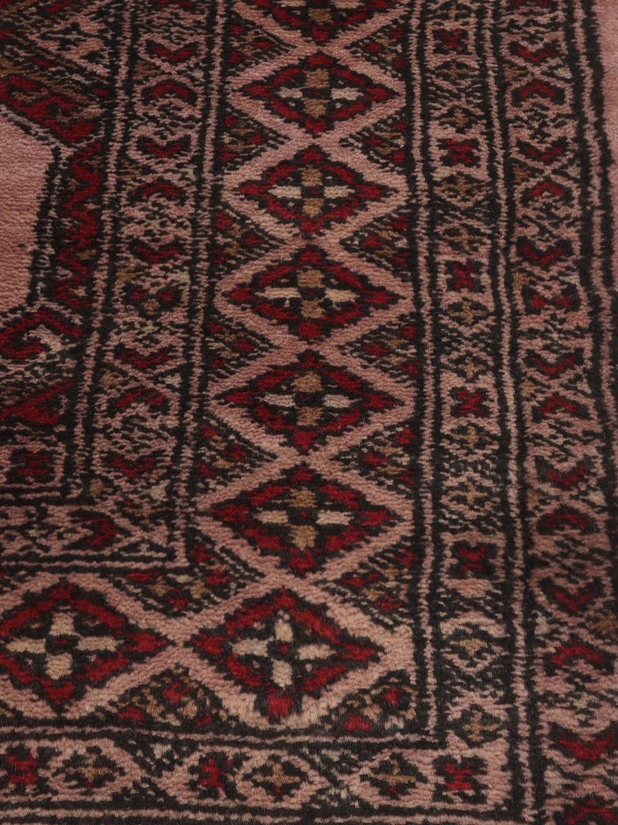 85x140 см, Пакистан, Афган / Пакистан, Wool, чёрный — вид 3
