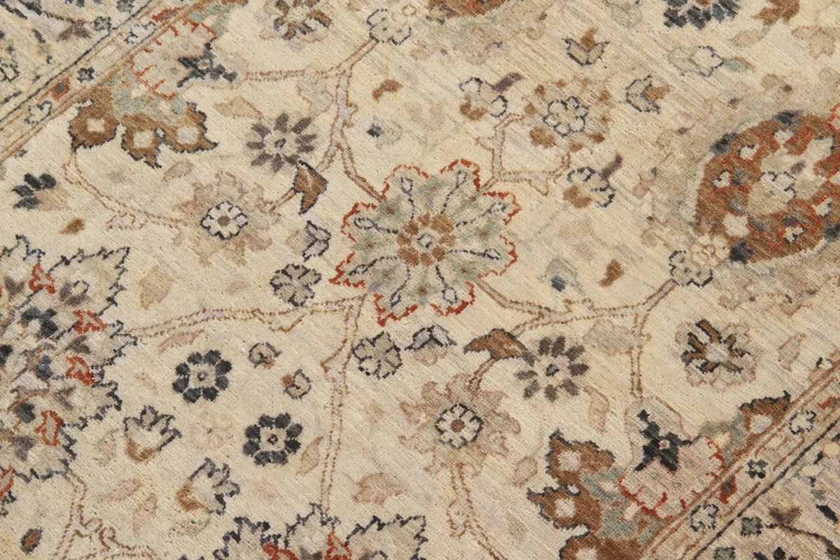 76x358 см, Индия, Афган, Wool, оранжевый