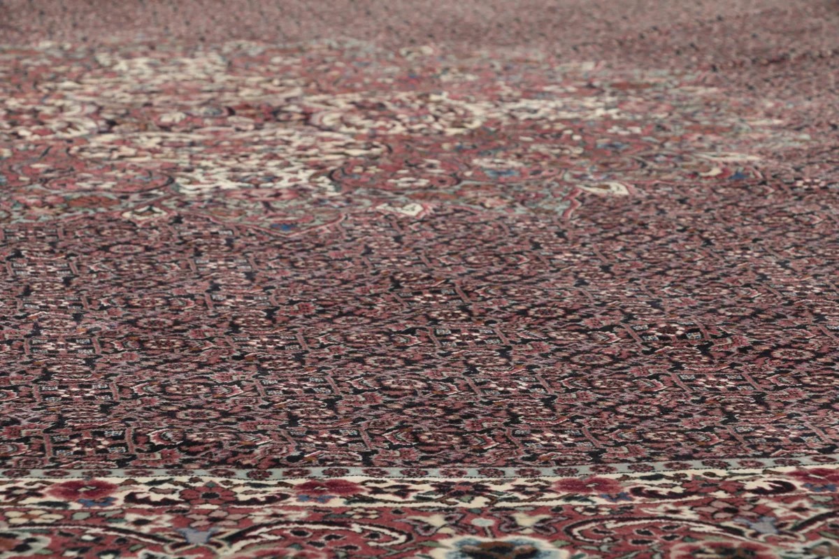 Ø385 см, Иран, Биджар, Wool, чёрный