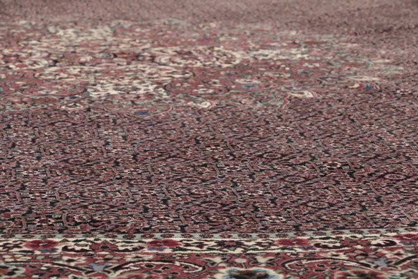 Ø385 см, Иран, Биджар, Wool, чёрный
