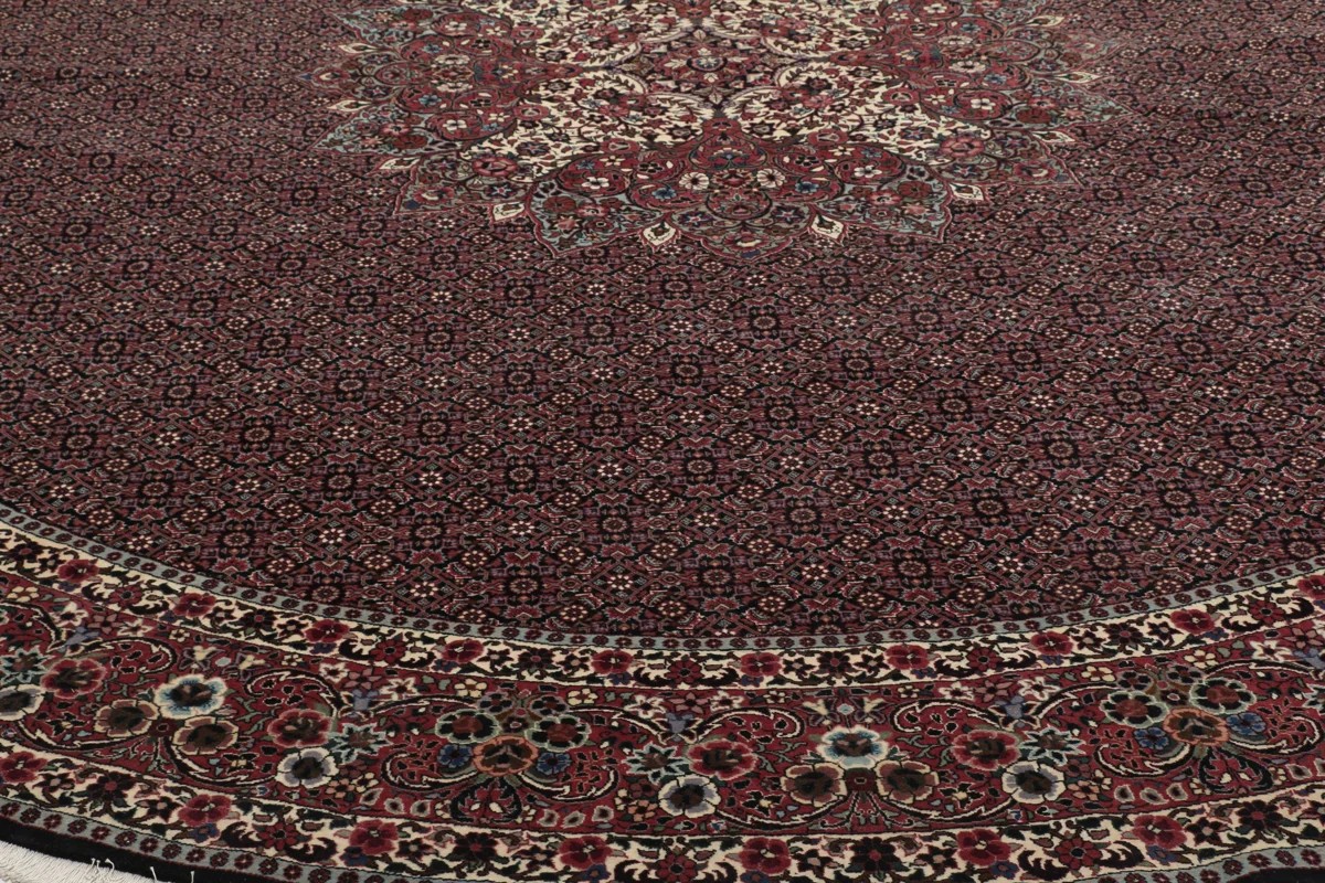 Ø385 см, Иран, Биджар, Wool, чёрный — вид 3