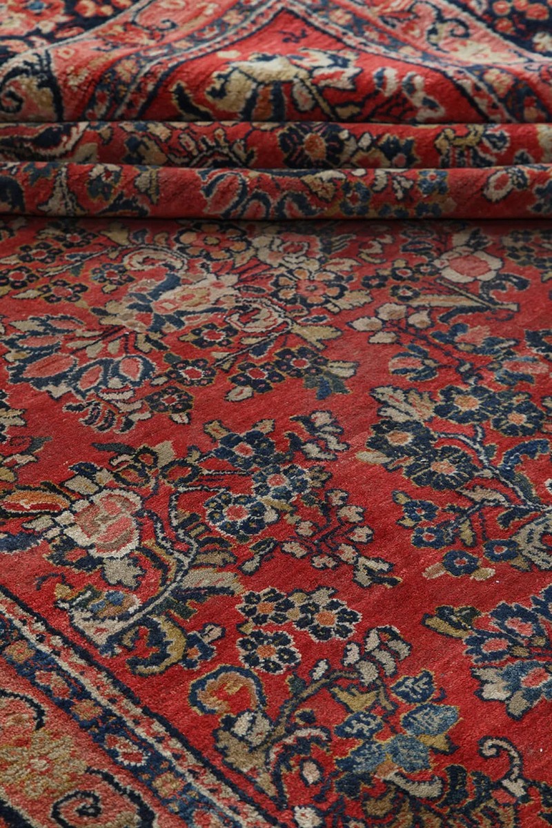 316x425 см, Иран, Сарук, Wool, красный — вид 3