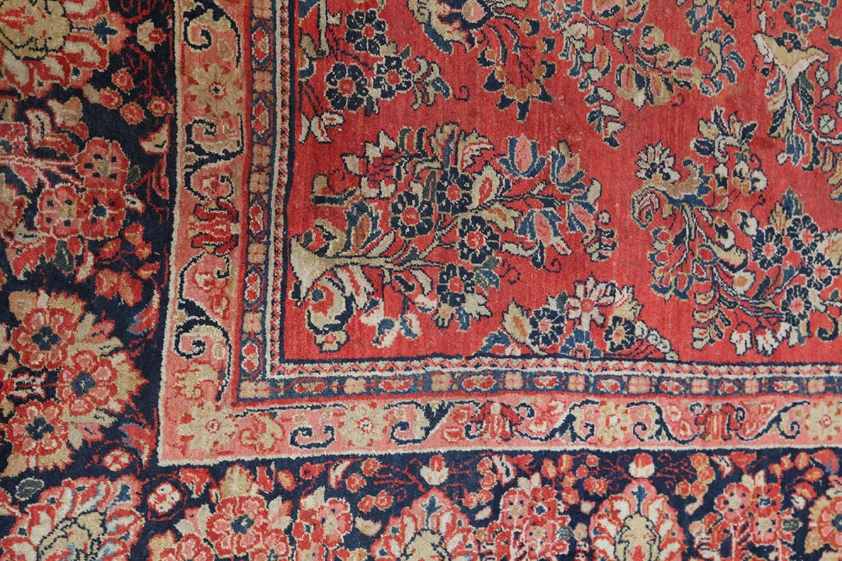 316x425 см, Иран, Сарук, Wool, красный — вид 5