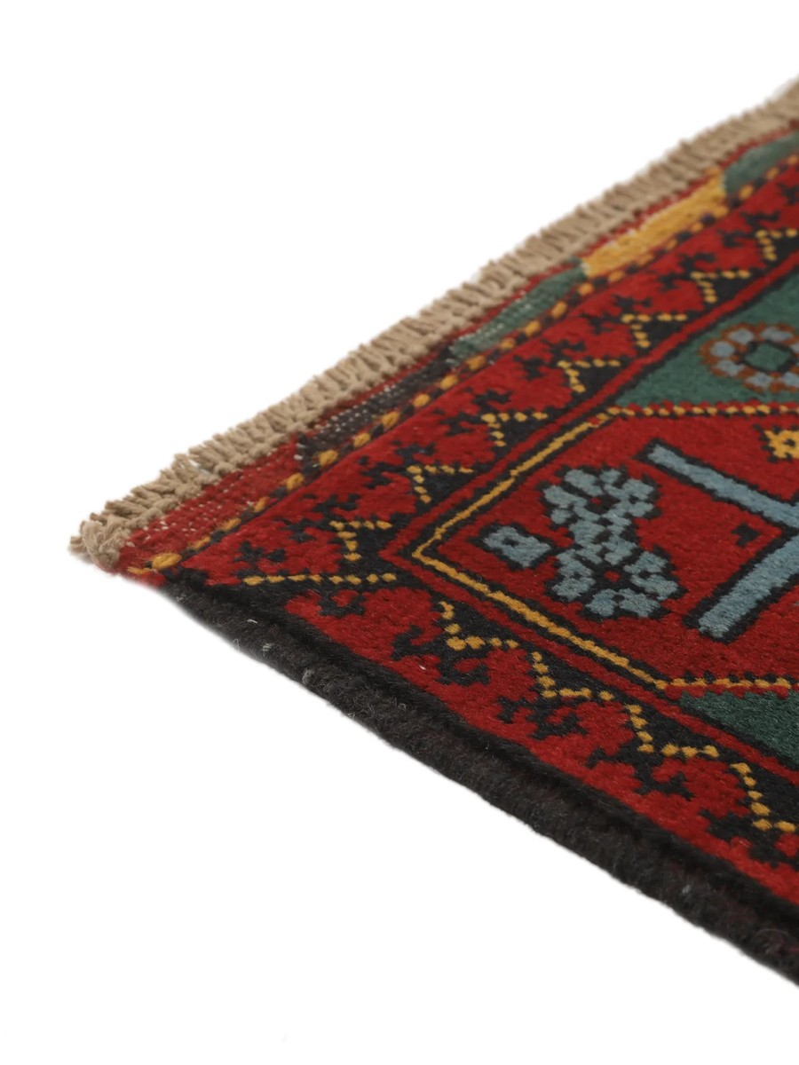 101x152 см, Афганистан, Афган / Пакистан, Wool, чёрный — вид 3