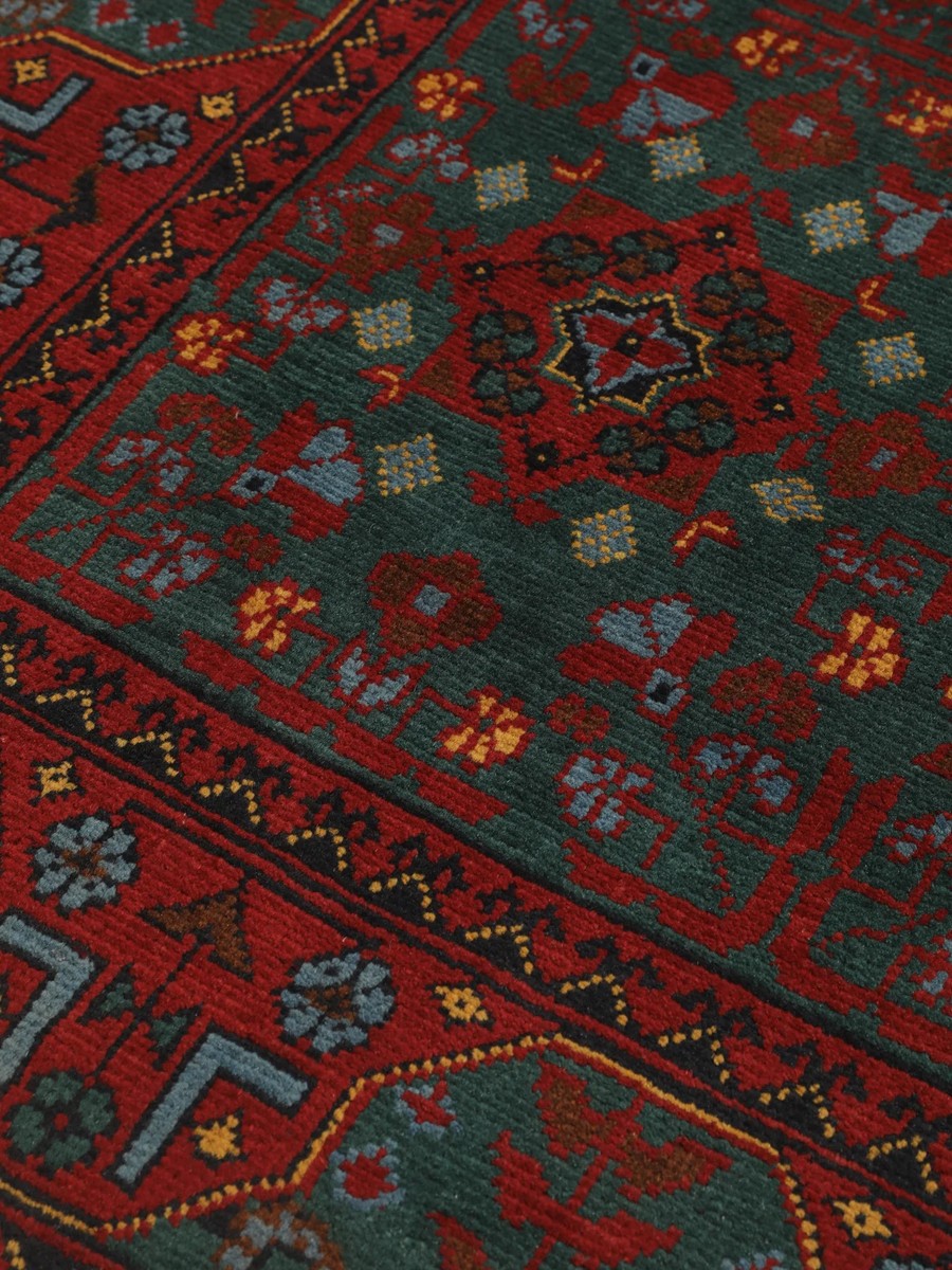 101x152 см, Афганистан, Афган / Пакистан, Wool, чёрный — вид 5