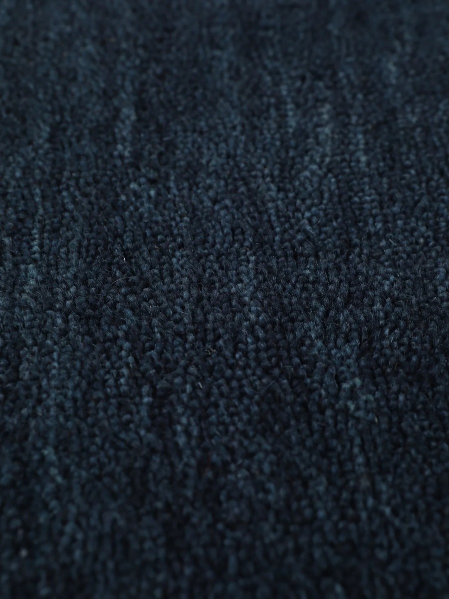 80x300 см, Индия, Современные, Wool, тёмно-синий — вид 2