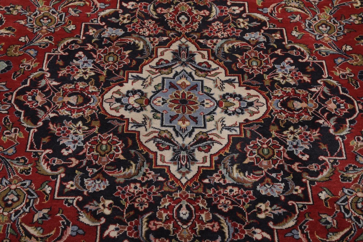 310x438 см, Иран, Кашан, Wool, красный — вид 2