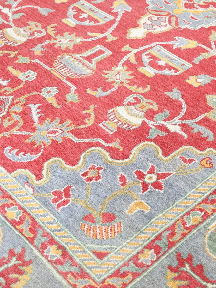 201x301 см, Афганистан, Казак, Wool, коричневый — вид 6
