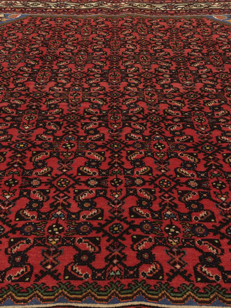 152x198 см, Иран, Восточные, Wool, чёрный — вид 4