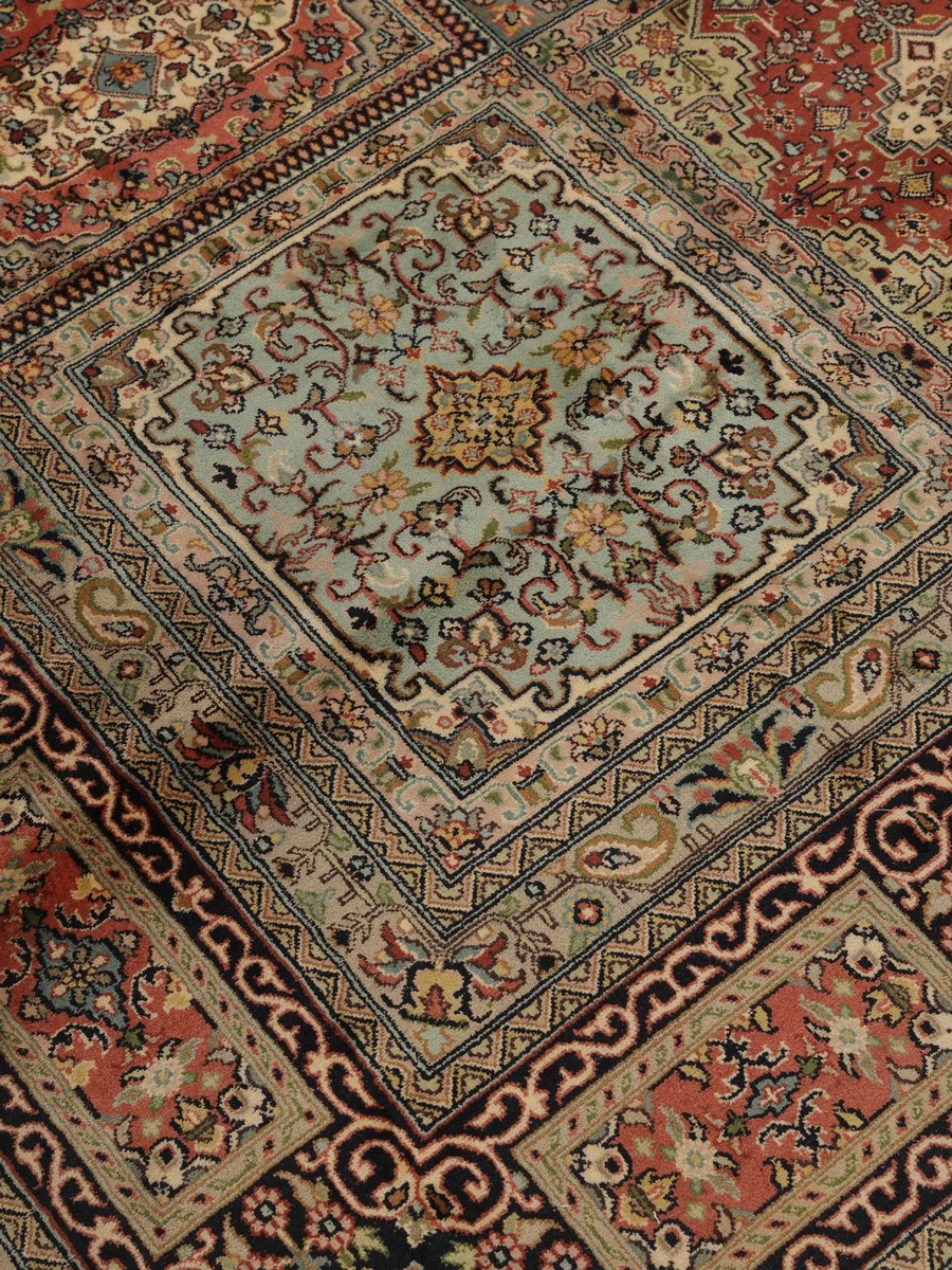 304x423 см, Индия, Шёлк, Silk, коричневый — вид 4