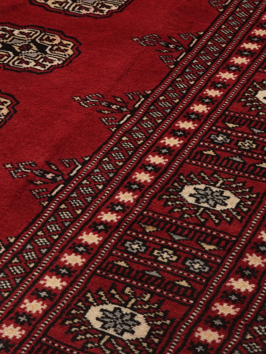 190x274 см, Пакистан, Афган / Пакистан, Wool, красный — вид 5