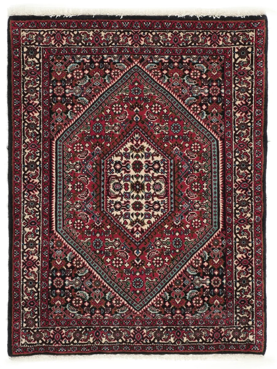 72x95 см, Иран, Биджар, Wool, чёрный