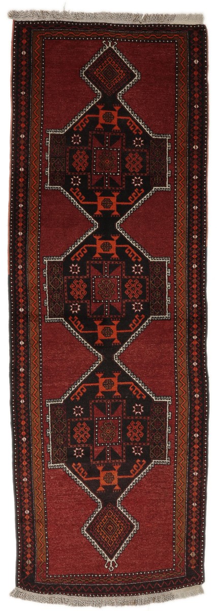 155x370 см, Турция, Восточные, Wool, чёрный
