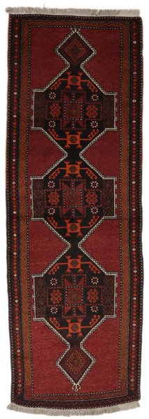 155x370 см, Турция, Восточные, Wool, чёрный