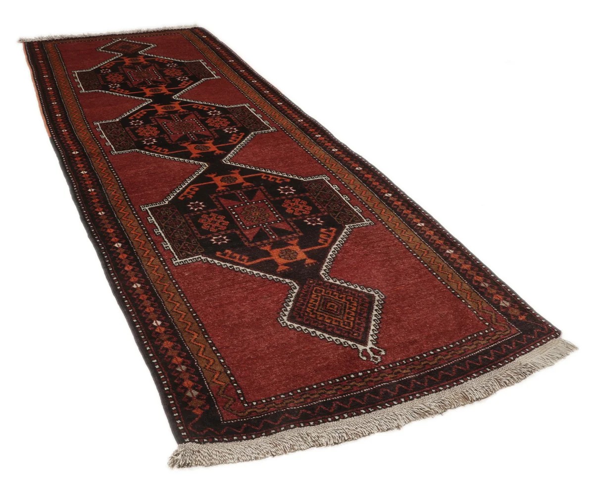 155x370 см, Турция, Восточные, Wool, чёрный — вид 3