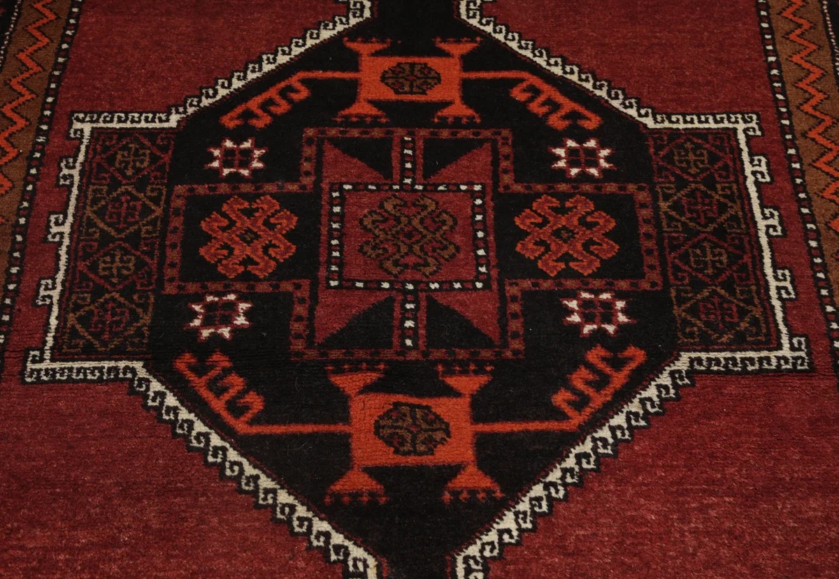 155x370 см, Турция, Восточные, Wool, чёрный — вид 5