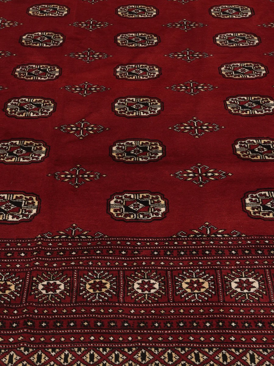 246x304 см, Пакистан, Афган / Пакистан, Wool, красный — вид 3