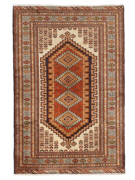 113x169 см, Иран, Винтаж, Wool, чёрный