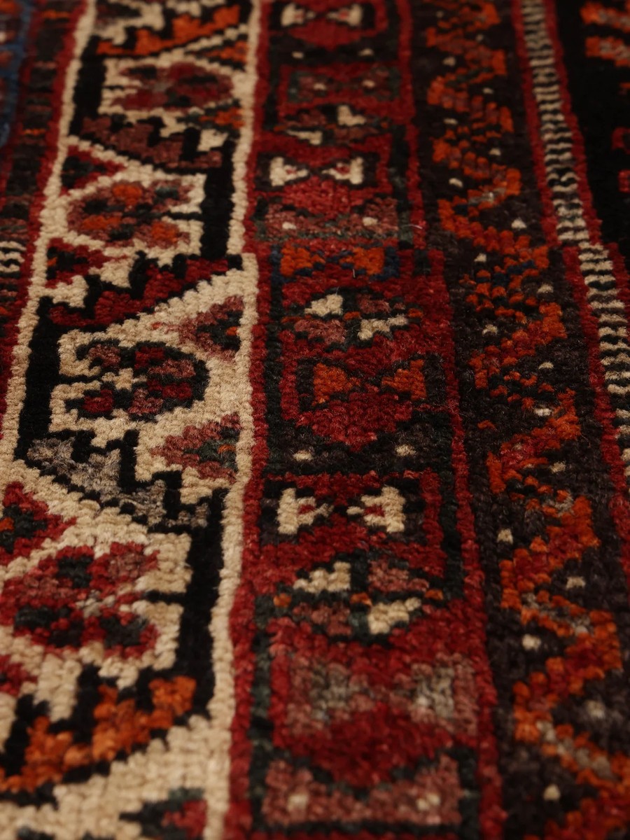 171x273 см, Иран, Кашкай, Wool, чёрный — вид 7