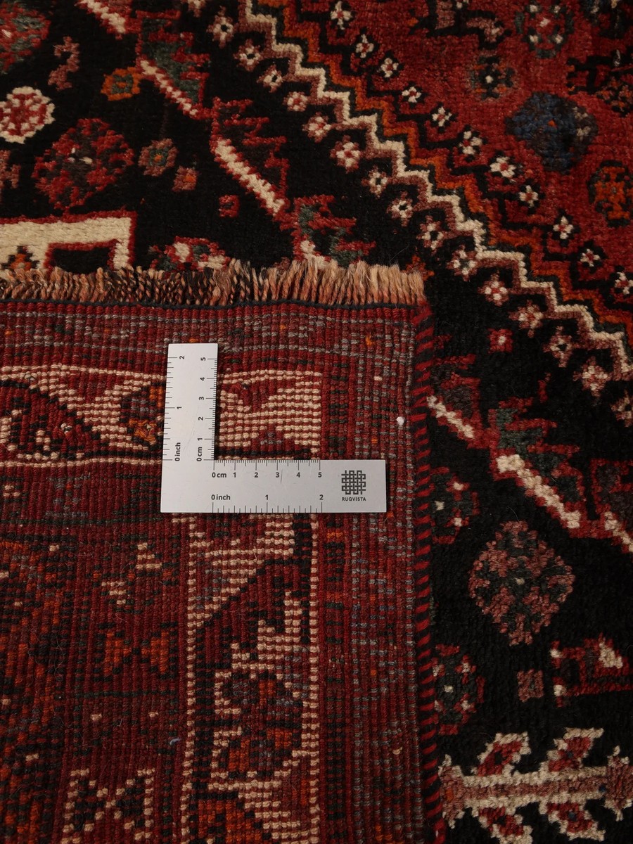 171x273 см, Иран, Кашкай, Wool, чёрный — вид 10
