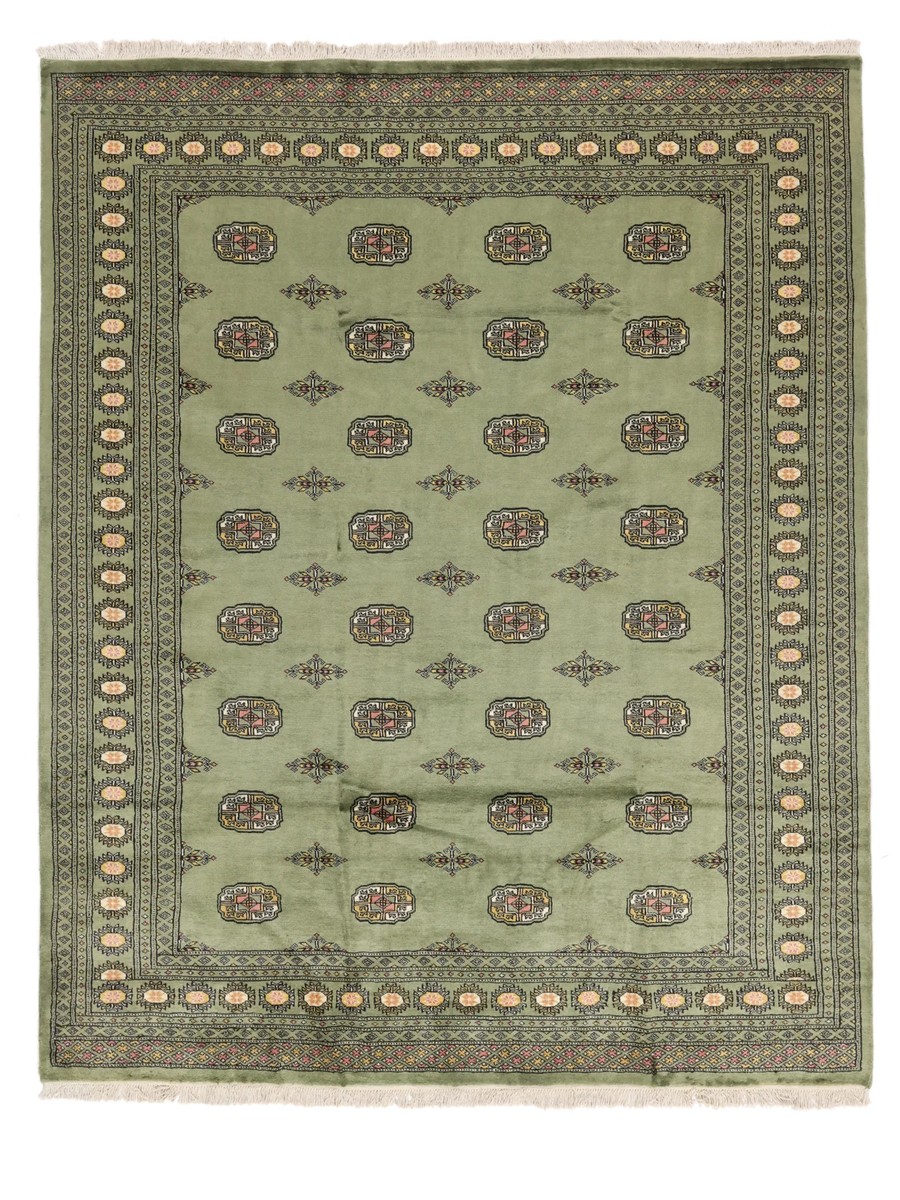 201x250 см, Пакистан, Афган / Пакистан, Wool, зелёный