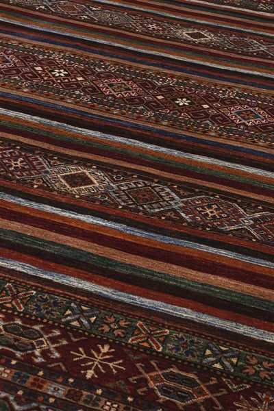 251x364 см, Афганистан, Восточные, Wool, чёрный