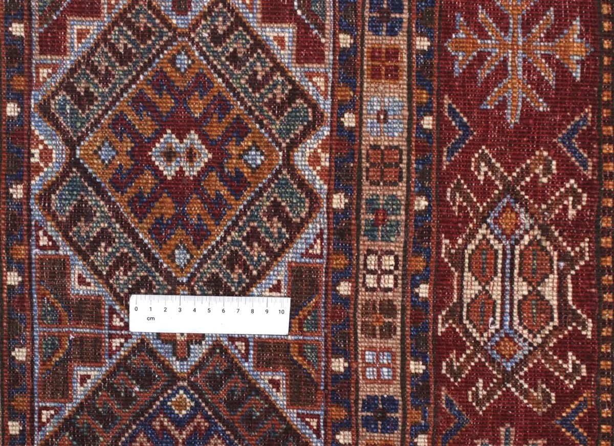 251x364 см, Афганистан, Восточные, Wool, чёрный — вид 3