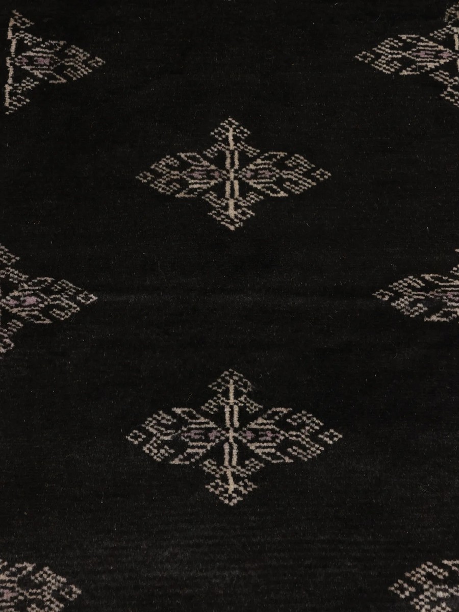 77x397 см, Пакистан, Афган / Пакистан, Wool, чёрный