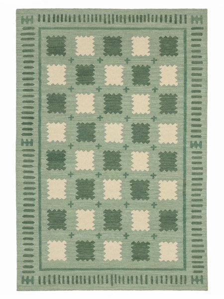 250x350 см, Индия, Современные, Wool, зелёный
