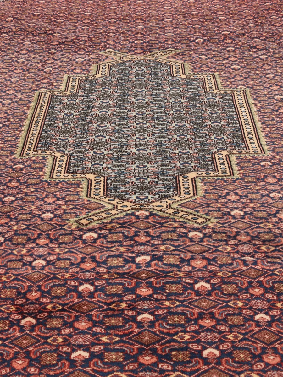 221x312 см, Иран, Восточные, Wool, чёрный — вид 4