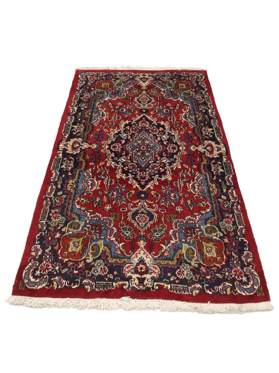72x140 см, Иран, Кашан, Wool, чёрный