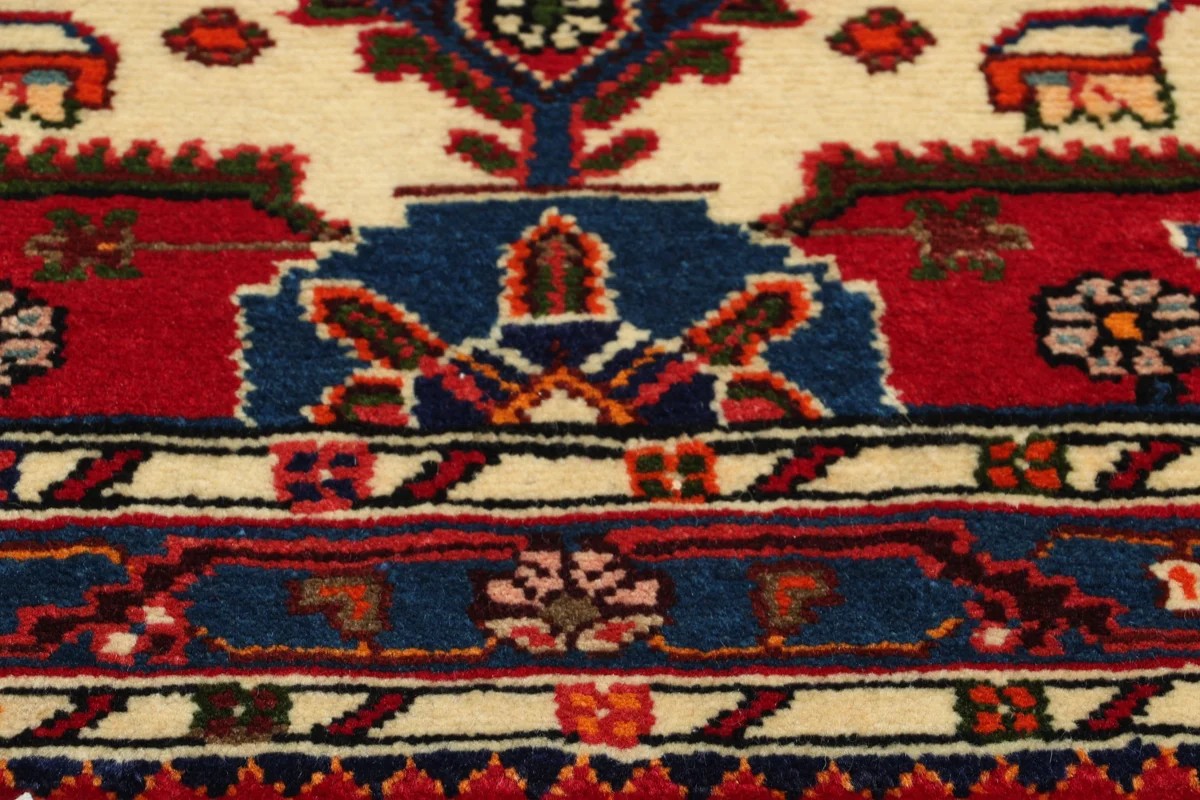 108x122 см, Иран, Восточные, Wool, красный — вид 4