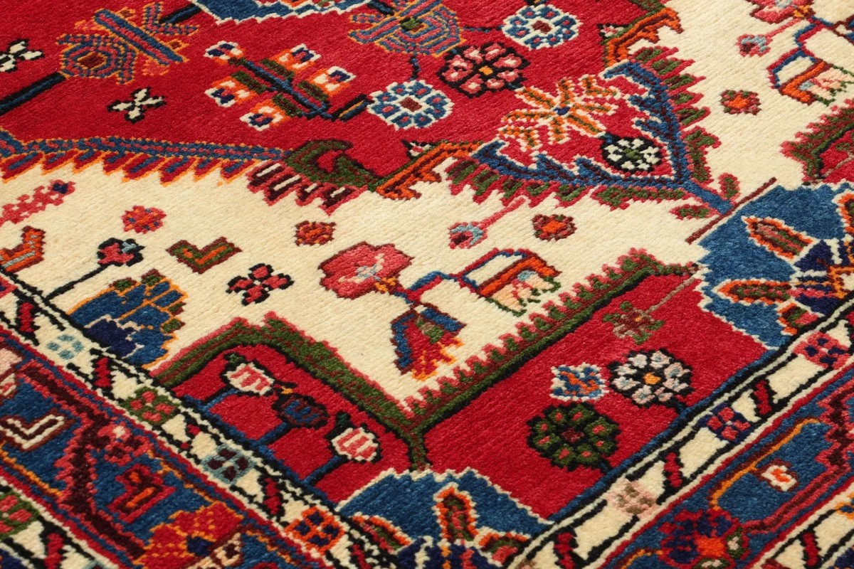 108x122 см, Иран, Восточные, Wool, красный — вид 6