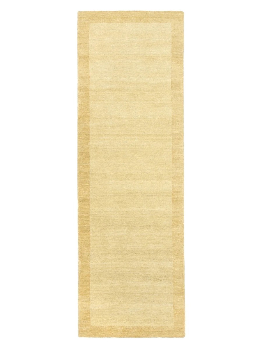 80x250 см, Индия, Современные, Wool, жёлтый