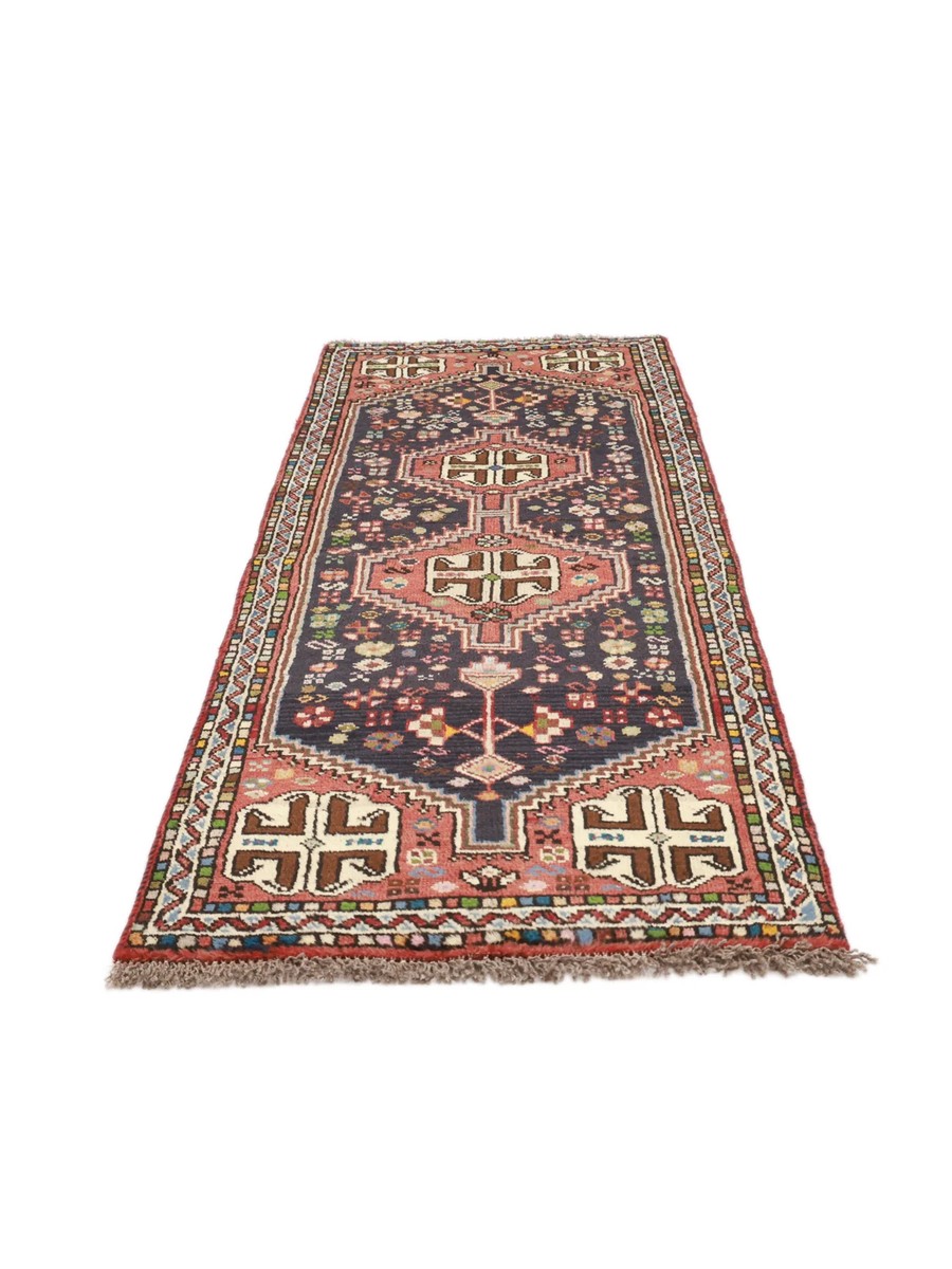 72x210 см, Иран, Кашкай, Wool, чёрный — вид 2