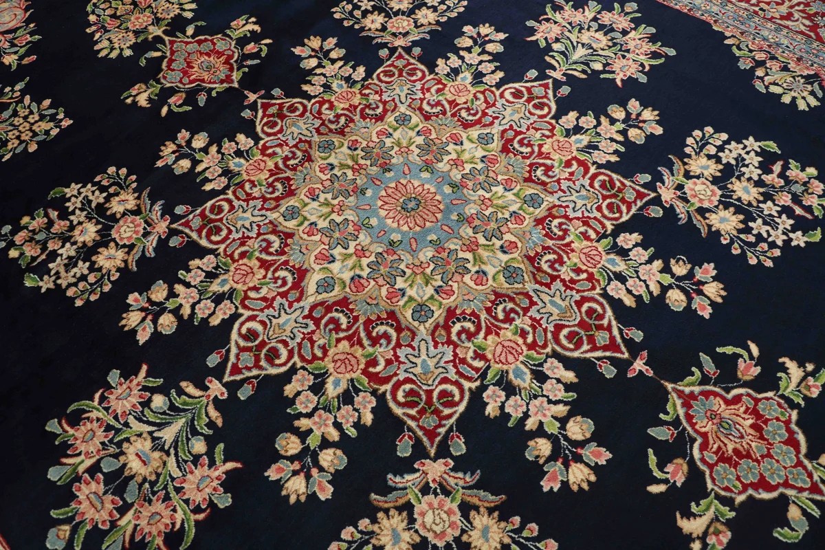 302x424 см, Иран, Керман, Wool, коричневый — вид 2