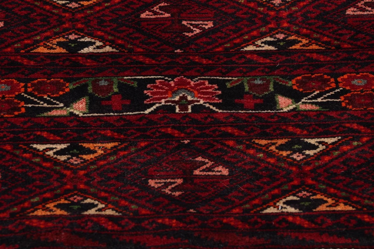 88x150 см, Иран, Балучи, Wool, чёрный — вид 6