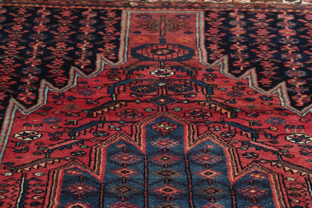 156x285 см, Иран, Восточные, Wool, чёрный — вид 6