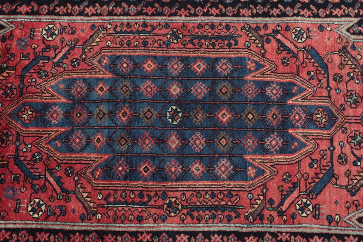 156x285 см, Иран, Восточные, Wool, чёрный — вид 7