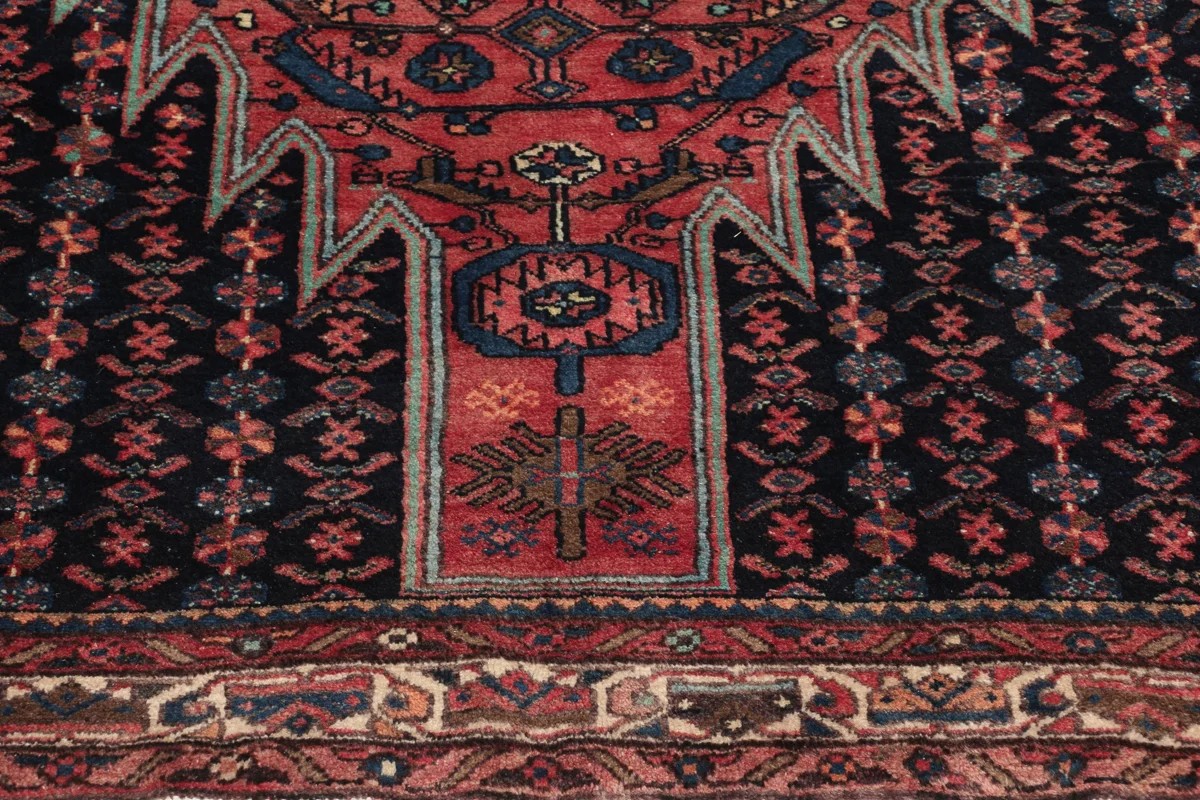 156x285 см, Иран, Восточные, Wool, чёрный — вид 8