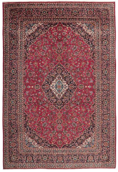 317x464 см, Иран, Кашан, Wool, красный