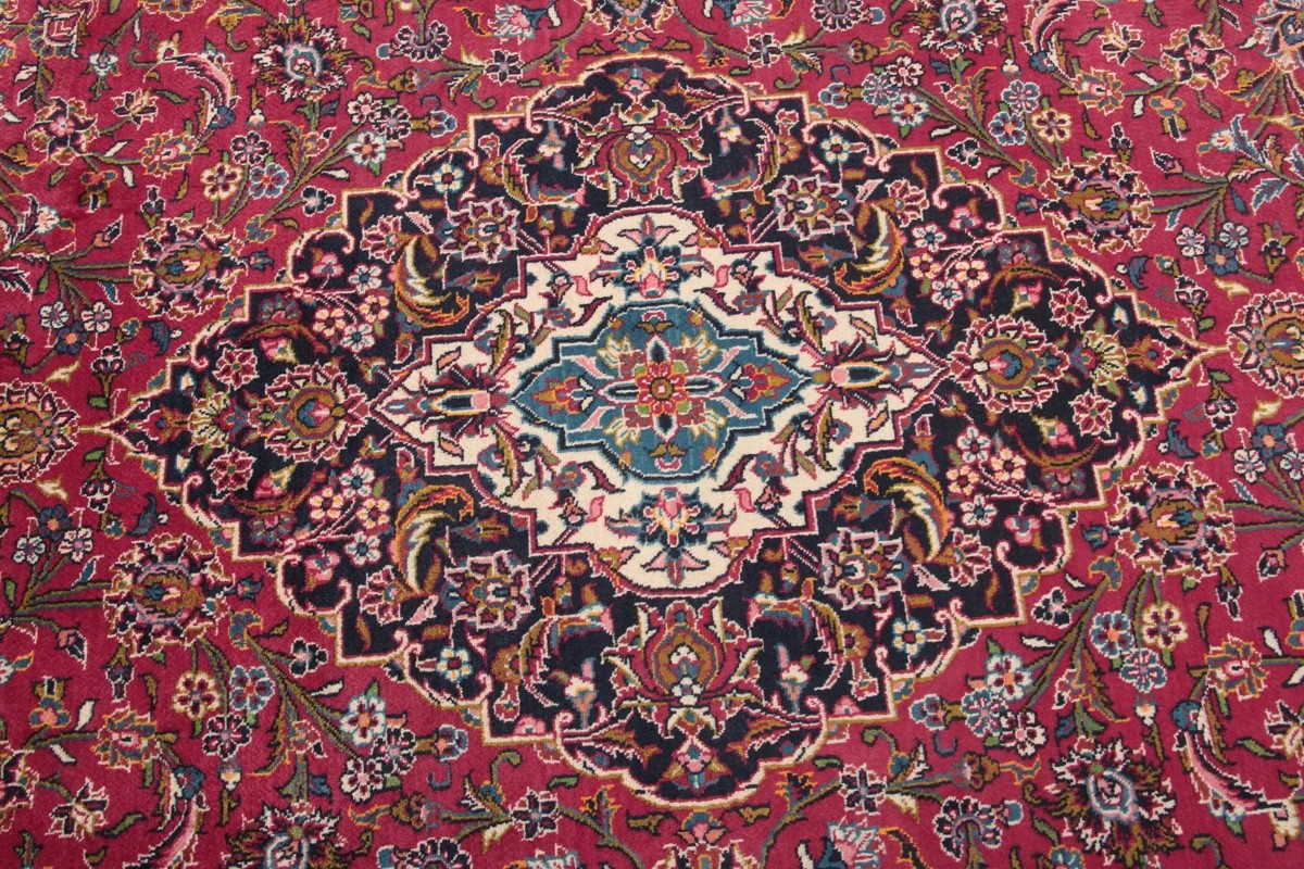 317x464 см, Иран, Кашан, Wool, красный — вид 2