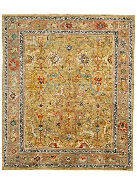 252x297 см, Афганистан, Анатолия, Wool, коричневый