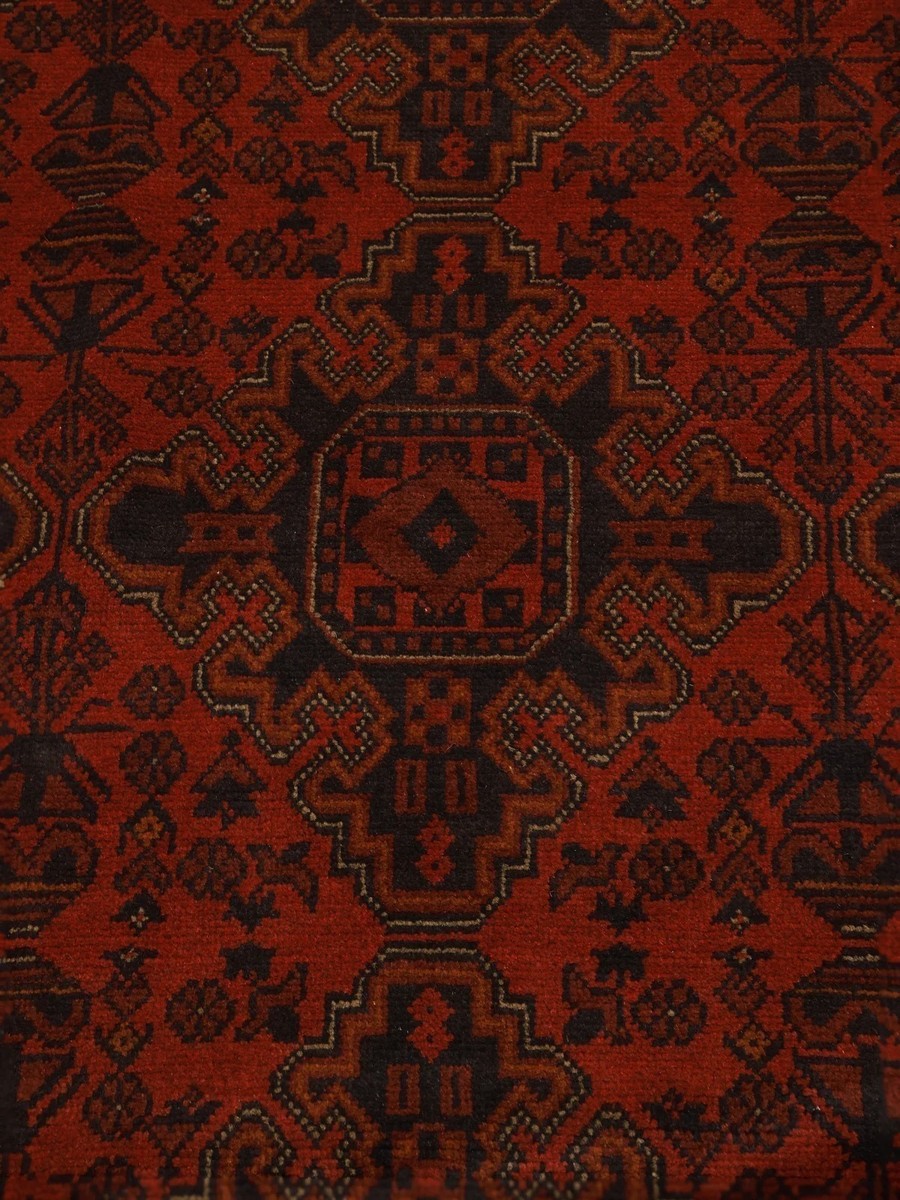 249x351 см, Афганистан, Хал Мохаммади, Wool, чёрный — вид 4