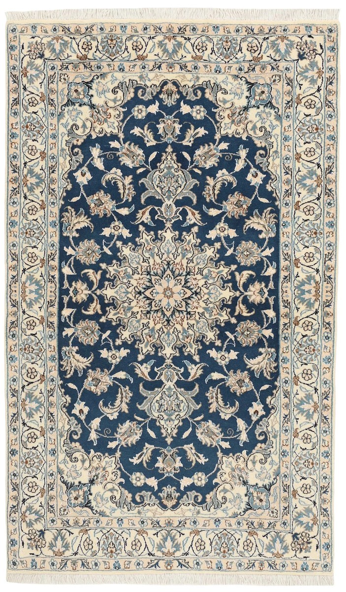 120x205 см, Иран, Наин, Wool, жёлтый
