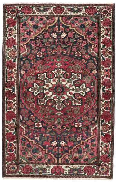 140x210 см, Иран, Бахтиари, Wool, чёрный