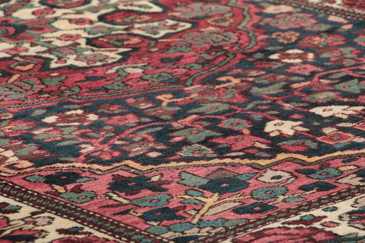 140x210 см, Иран, Бахтиари, Wool, чёрный — вид 2